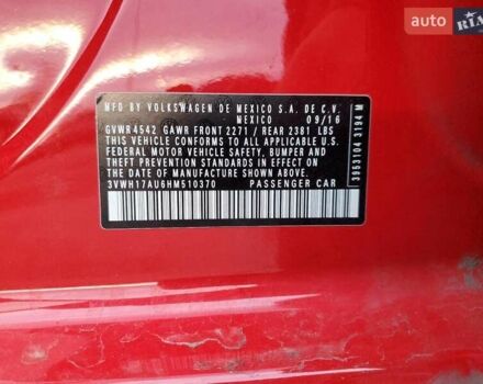 Червоний Фольксваген Golf Alltrack, об'ємом двигуна 1.8 л та пробігом 115 тис. км за 3200 $, фото 9 на Automoto.ua