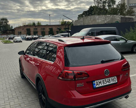 Красный Фольксваген Golf Alltrack, объемом двигателя 1.8 л и пробегом 208 тыс. км за 12499 $, фото 5 на Automoto.ua
