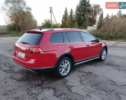 Красный Фольксваген Golf Alltrack, объемом двигателя 1.8 л и пробегом 132 тыс. км за 12000 $, фото 8 на Automoto.ua