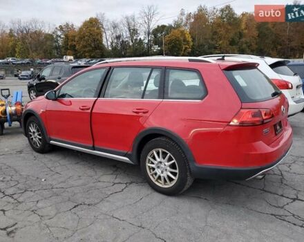 Червоний Фольксваген Golf Alltrack, об'ємом двигуна 1.8 л та пробігом 115 тис. км за 3200 $, фото 1 на Automoto.ua