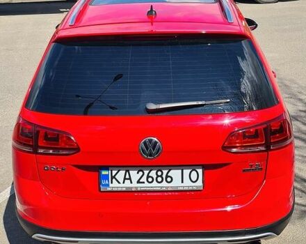 Красный Фольксваген Golf Alltrack, объемом двигателя 1.8 л и пробегом 90 тыс. км за 15700 $, фото 4 на Automoto.ua