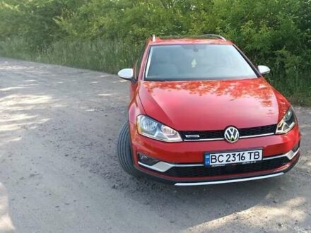 Фольксваген Golf Alltrack 2016 у Львові на Automoto.ua Червоний Фольксваген Golf Alltrack, об'ємом двигуна 1.8 л та пробігом 133 тис. км за 11800 $, фото 1 на Automoto.ua