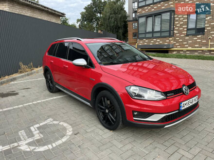 Червоний Фольксваген Golf Alltrack, об'ємом двигуна 1.8 л та пробігом 208 тис. км за 12499 $, фото 1 на Automoto.ua