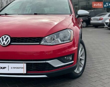 Червоний Фольксваген Golf Alltrack, об'ємом двигуна 1.8 л та пробігом 78 тис. км за 15850 $, фото 1 на Automoto.ua