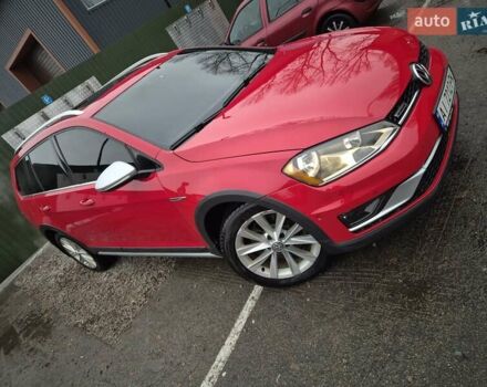 Червоний Фольксваген Golf Alltrack, об'ємом двигуна 1.8 л та пробігом 130 тис. км за 13200 $, фото 1 на Automoto.ua