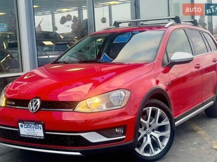 Фольксваген Golf Alltrack 2017 у Києві на Automoto.ua Червоний Фольксваген Golf Alltrack, об'ємом двигуна 1.8 л та пробігом 163 тис. км за 7500 $, фото 1 на Automoto.ua