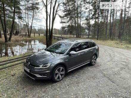 Серый Фольксваген Golf Alltrack, объемом двигателя 2 л и пробегом 205 тыс. км за 19999 $, фото 1 на Automoto.ua