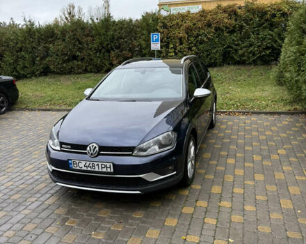 Синий Фольксваген Golf Alltrack, объемом двигателя 1.8 л и пробегом 168 тыс. км за 13900 $, фото 1 на Automoto.ua