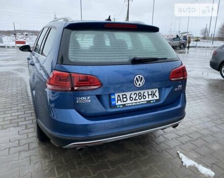 Синий Фольксваген Golf Alltrack, объемом двигателя 1.8 л и пробегом 48 тыс. км за 15300 $, фото 7 на Automoto.ua