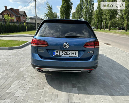 Синий Фольксваген Golf Alltrack, объемом двигателя 1.8 л и пробегом 93 тыс. км за 17950 $, фото 6 на Automoto.ua