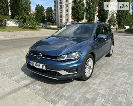 Синий Фольксваген Golf Alltrack, объемом двигателя 1.8 л и пробегом 93 тыс. км за 17950 $, фото 14 на Automoto.ua