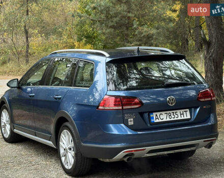 Синий Фольксваген Golf Alltrack, объемом двигателя 1.8 л и пробегом 158 тыс. км за 15500 $, фото 3 на Automoto.ua