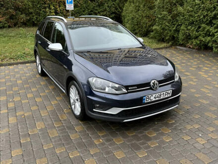 Синий Фольксваген Golf Alltrack, объемом двигателя 1.8 л и пробегом 168 тыс. км за 13900 $, фото 1 на Automoto.ua