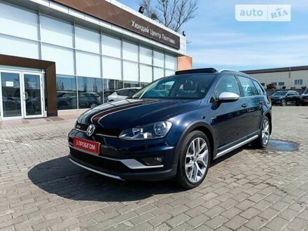 Синий Фольксваген Golf Alltrack, объемом двигателя 1.8 л и пробегом 116 тыс. км за 16999 $, фото 1 на Automoto.ua