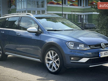 Синій Фольксваген Golf Alltrack, об'ємом двигуна 1.8 л та пробігом 72 тис. км за 13500 $, фото 1 на Automoto.ua