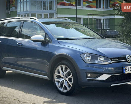 Синий Фольксваген Golf Alltrack, объемом двигателя 1.8 л и пробегом 72 тыс. км за 13500 $, фото 1 на Automoto.ua