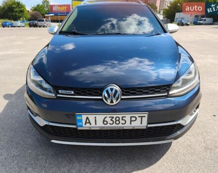 Синий Фольксваген Golf Alltrack, объемом двигателя 1.8 л и пробегом 142 тыс. км за 14999 $, фото 1 на Automoto.ua
