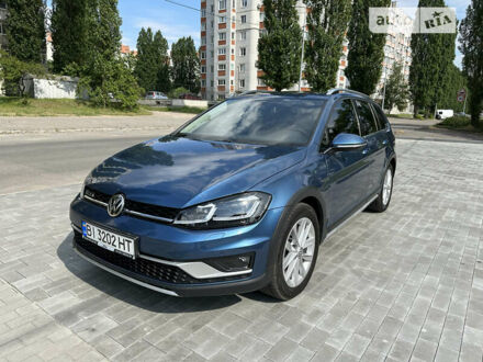 Синій Фольксваген Golf Alltrack, об'ємом двигуна 1.8 л та пробігом 93 тис. км за 17950 $, фото 1 на Automoto.ua