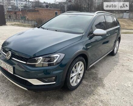 Зеленый Фольксваген Golf Alltrack, объемом двигателя 1.8 л и пробегом 48 тыс. км за 14800 $, фото 4 на Automoto.ua