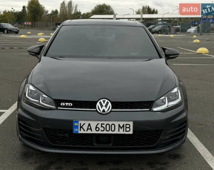 Серый Фольксваген Golf GTD, объемом двигателя 2 л и пробегом 257 тыс. км за 13850 $, фото 1 на Automoto.ua