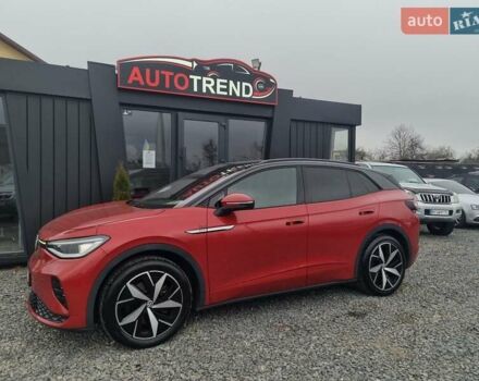 Красный Фольксваген ID.4 GTX, объемом двигателя 0 л и пробегом 55 тыс. км за 32300 $, фото 1 на Automoto.ua