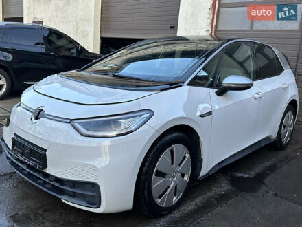 Білий Фольксваген ID.3, об'ємом двигуна 0 л та пробігом 55 тис. км за 12850 $, фото 1 на Automoto.ua