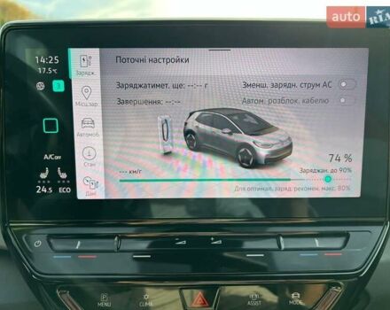 Сірий Фольксваген ID.3, об'ємом двигуна 0 л та пробігом 34 тис. км за 19900 $, фото 24 на Automoto.ua