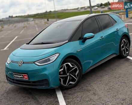 Зеленый Фольксваген ID.3, объемом двигателя 0 л и пробегом 43 тыс. км за 18690 $, фото 2 на Automoto.ua