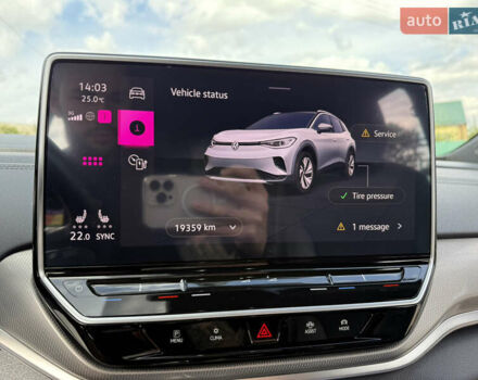 Белый Фольксваген ID.4, объемом двигателя 0 л и пробегом 19 тыс. км за 27500 $, фото 29 на Automoto.ua