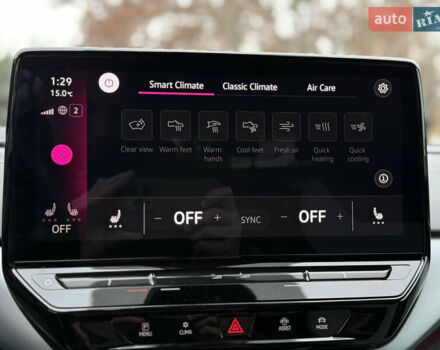 Белый Фольксваген ID.4, объемом двигателя 0 л и пробегом 8 тыс. км за 25900 $, фото 53 на Automoto.ua