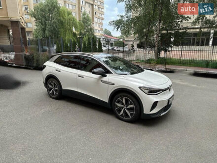 Фольксваген ID.4 2022 у Черкасах на Automoto.ua Білий Фольксваген ID.4, об'ємом двигуна 0 л та пробігом 23 тис. км за 27080 $, фото 1 на Automoto.ua