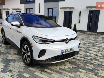 Белый Фольксваген ID.4, объемом двигателя 0 л и пробегом 34 тыс. км за 26600 $, фото 1 на Automoto.ua