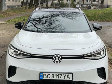 Белый Фольксваген ID.4, объемом двигателя 0 л и пробегом 22 тыс. км за 26000 $, фото 1 на Automoto.ua