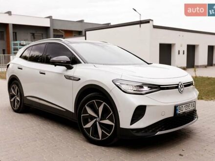 Фольксваген ID.4 2023 в Чортков на Automoto.ua Белый Фольксваген ID.4, объемом двигателя 0 л и пробегом 24 тыс. км за 25899 $, фото 1 на Automoto.ua