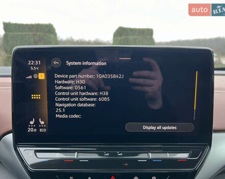 Чорний Фольксваген ID.4, об'ємом двигуна 0 л та пробігом 77 тис. км за 25999 $, фото 17 на Automoto.ua