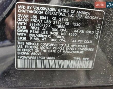 Черный Фольксваген ID.4, объемом двигателя 0 л и пробегом 1 тыс. км за 16971 $, фото 11 на Automoto.ua