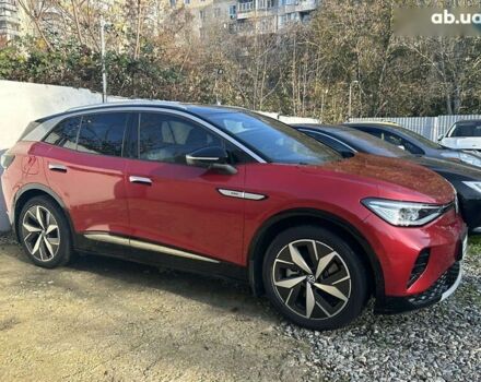 Червоний Фольксваген ID.4, об'ємом двигуна 0 л та пробігом 55 тис. км за 24990 $, фото 1 на Automoto.ua