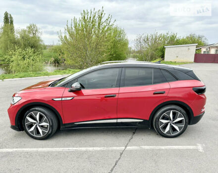 Красный Фольксваген ID.4, объемом двигателя 0 л и пробегом 25 тыс. км за 23500 $, фото 4 на Automoto.ua