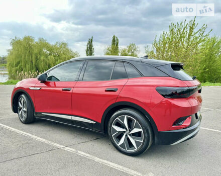 Красный Фольксваген ID.4, объемом двигателя 0 л и пробегом 25 тыс. км за 23500 $, фото 1 на Automoto.ua