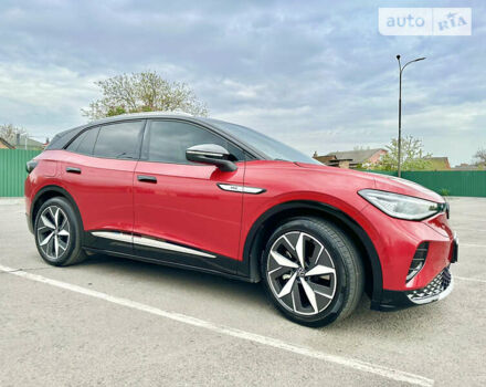 Красный Фольксваген ID.4, объемом двигателя 0 л и пробегом 25 тыс. км за 23500 $, фото 2 на Automoto.ua