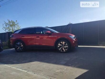 Красный Фольксваген ID.4, объемом двигателя 0 л и пробегом 37 тыс. км за 31000 $, фото 1 на Automoto.ua