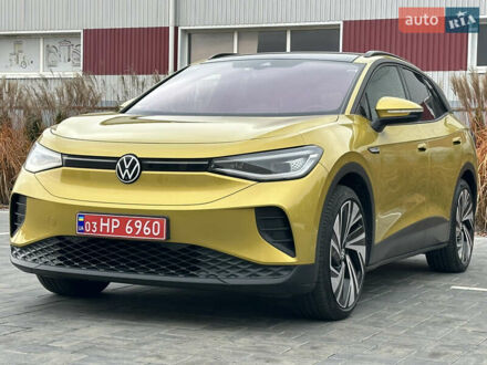 Фольксваген ID.4 2021 в Луцке на Automoto.ua Желтый Фольксваген ID.4, объемом двигателя 0 л и пробегом 147 тыс. км за 24999 $, фото 1 на Automoto.ua