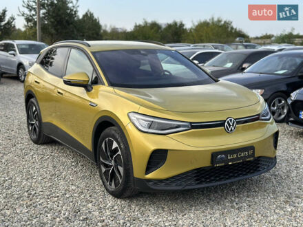 Фольксваген ID.4 2021 у Івано-Франківську на Automoto.ua Жовтий Фольксваген ID.4, об'ємом двигуна 0 л та пробігом 110 тис. км за 23450 $, фото 1 на Automoto.ua