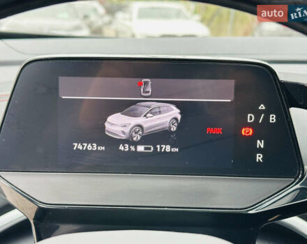Серый Фольксваген ID.4, объемом двигателя 0 л и пробегом 74 тыс. км за 28000 $, фото 29 на Automoto.ua