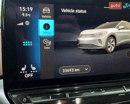 Сірий Фольксваген ID.4, об'ємом двигуна 0 л та пробігом 33 тис. км за 23200 $, фото 24 на Automoto.ua