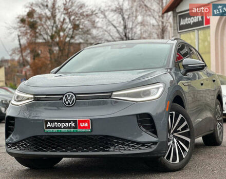 Серый Фольксваген ID.4, объемом двигателя 0 л и пробегом 3 тыс. км за 29990 $, фото 2 на Automoto.ua
