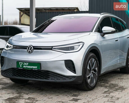 Серый Фольксваген ID.4, объемом двигателя 0 л и пробегом 1 тыс. км за 35500 $, фото 5 на Automoto.ua
