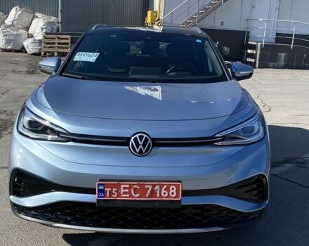 Синий Фольксваген ID.4, объемом двигателя 0 л и пробегом 1 тыс. км за 37800 $, фото 2 на Automoto.ua