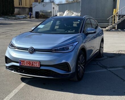 Синий Фольксваген ID.4, объемом двигателя 0 л и пробегом 1 тыс. км за 37800 $, фото 1 на Automoto.ua