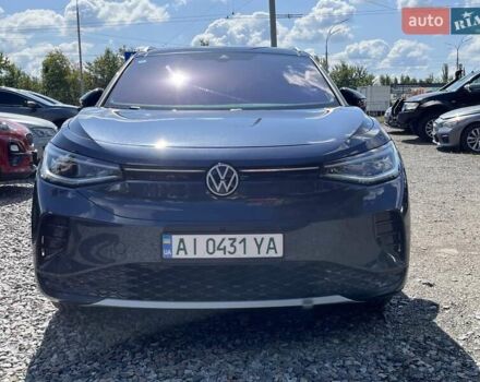 Синий Фольксваген ID.4, объемом двигателя 0 л и пробегом 75 тыс. км за 29500 $, фото 1 на Automoto.ua